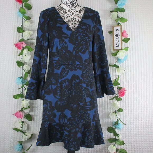 TRINA TURK Clearwater Midnight Floral Dress NWT Size 10 - Picture 2 of 9